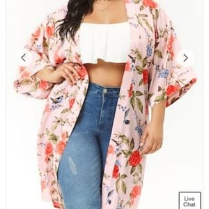 Floral  kimono